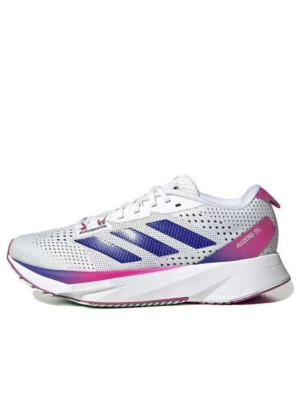 Кроссовки adizero sl j Adidas — изображение 1 из 4, белый/синий