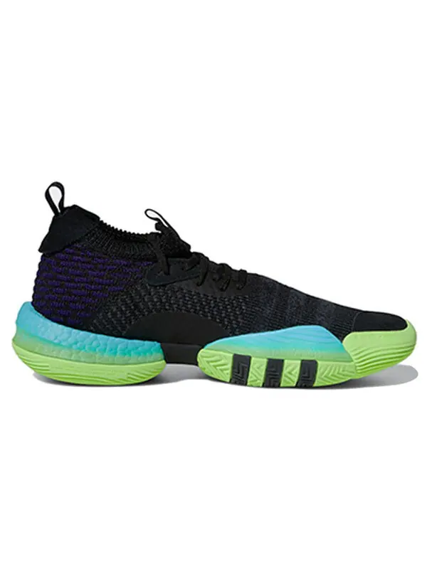 Кроссовки trae young 2 'trae-tlien' Adidas — изображение 2 из 4, черный