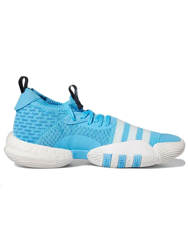 Кроссовки trae young 2 'down in the deep' Adidas — изображение 2 из 4, синий/белый