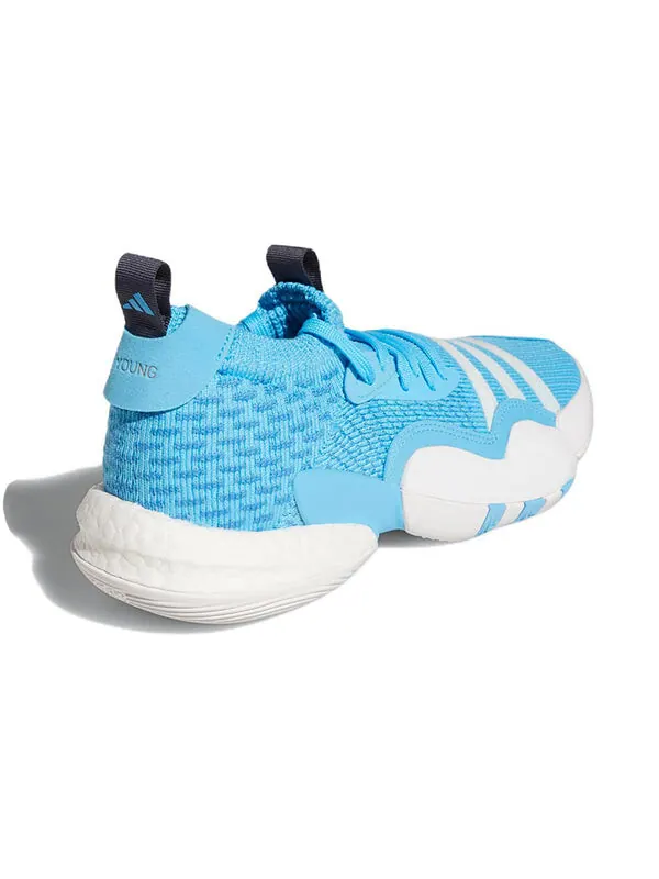 Кроссовки trae young 2 'down in the deep' Adidas — изображение 4 из 4, синий/белый