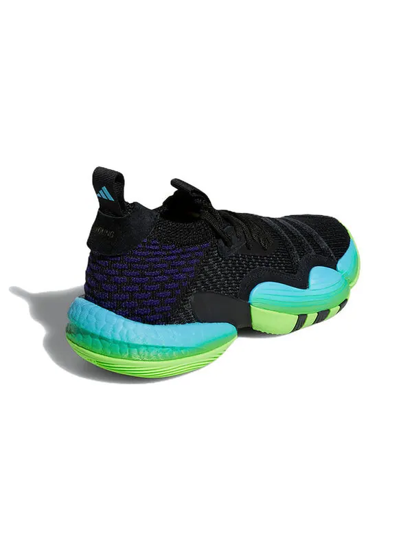 Кроссовки trae young 2 j Adidas — изображение 4 из 4, черный/синий/зеленый