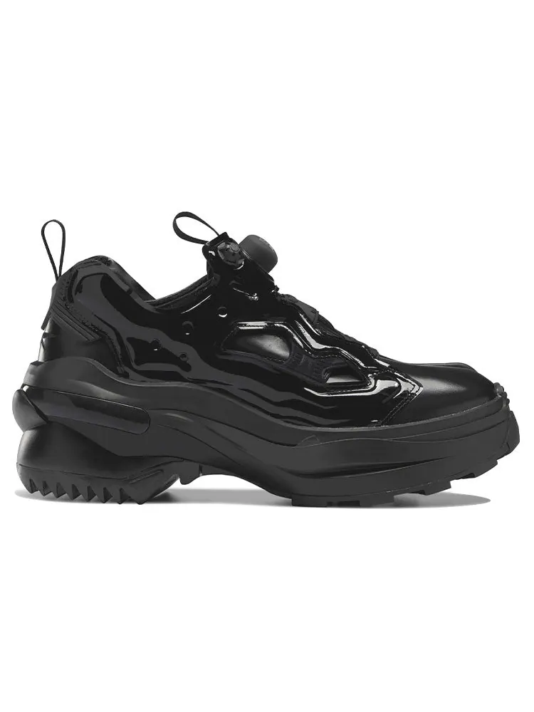 Кроссовки Reebok InstaPump Fury Oxford x Maison Margiela Tabi 'Black' — изображение 2 из 6, черный