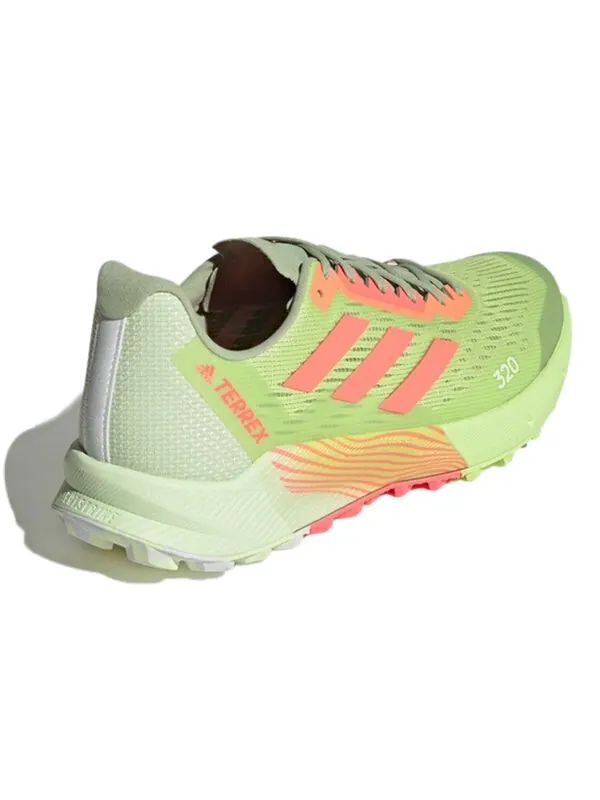 Кроссовки terrex agravic flow 2 Adidas — изображение 4 из 4, зеленый/розовый