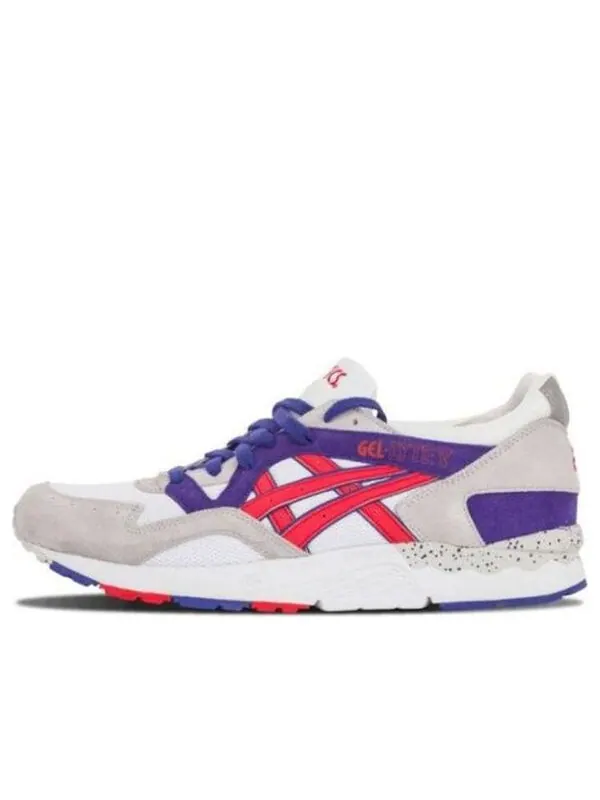 Кроссовки гель лайт 5 Asics — изображение 1 из 4, белый/красный/синий
