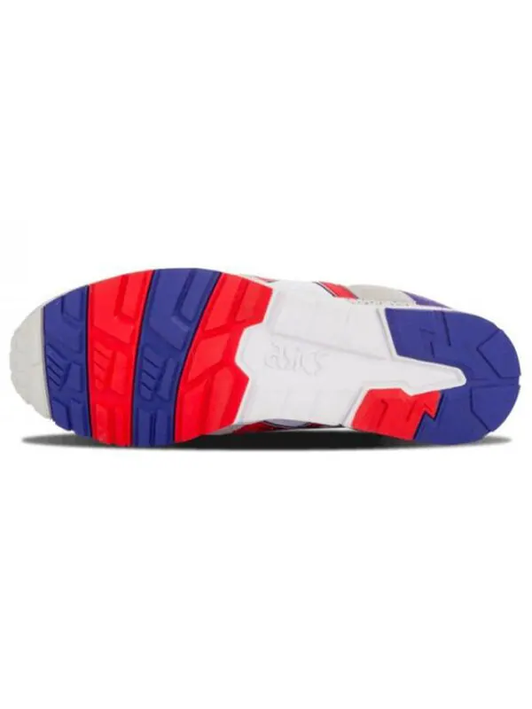 Кроссовки гель лайт 5 Asics — изображение 4 из 4, белый/красный/синий