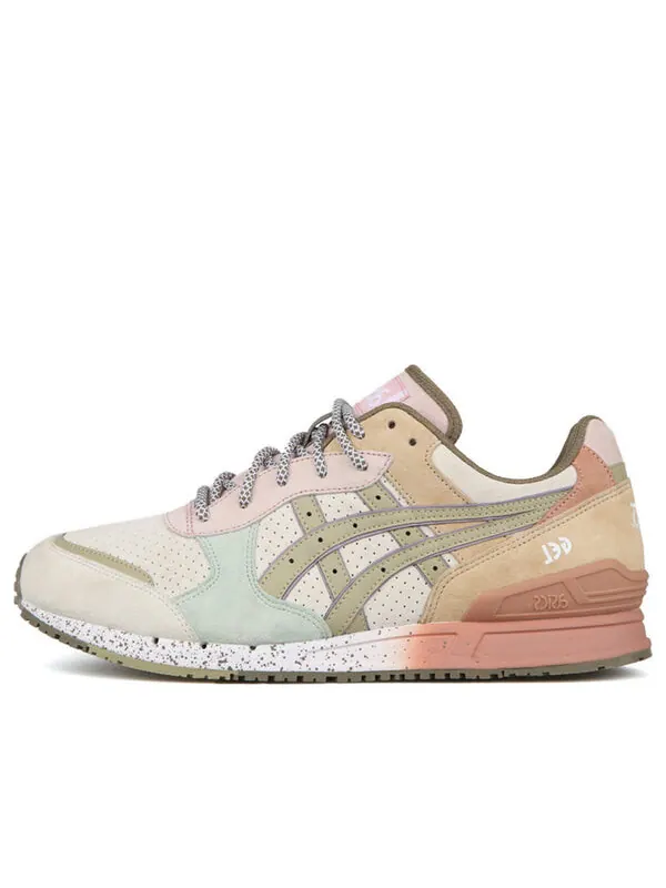 Кроссовки bodega x gel классические Asics — изображение 1 из 2, белый/розовый/оранжевый