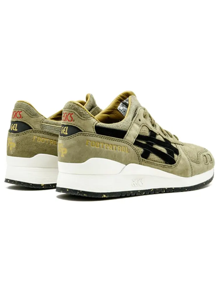 Беговые кроссовки ASICS Footpatrol x Gel Lyte 3 'Squad' — изображение 3 из 4, зеленый