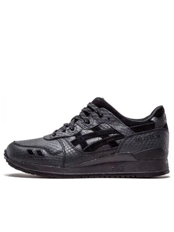 Кроссовки гель лайт 3 Asics — изображение 1 из 4, черный