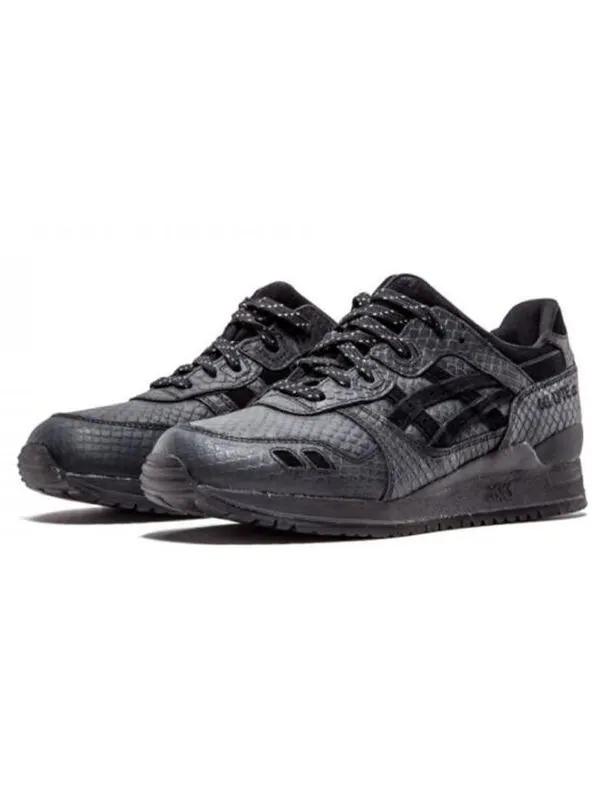 Кроссовки гель лайт 3 Asics — изображение 2 из 4, черный