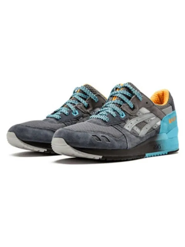 Кроссовки slam jam x gel lyte iii Asics — изображение 2 из 4, серый/серый/синий