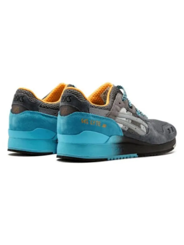 Кроссовки slam jam x gel lyte iii Asics — изображение 3 из 4, серый/серый/синий