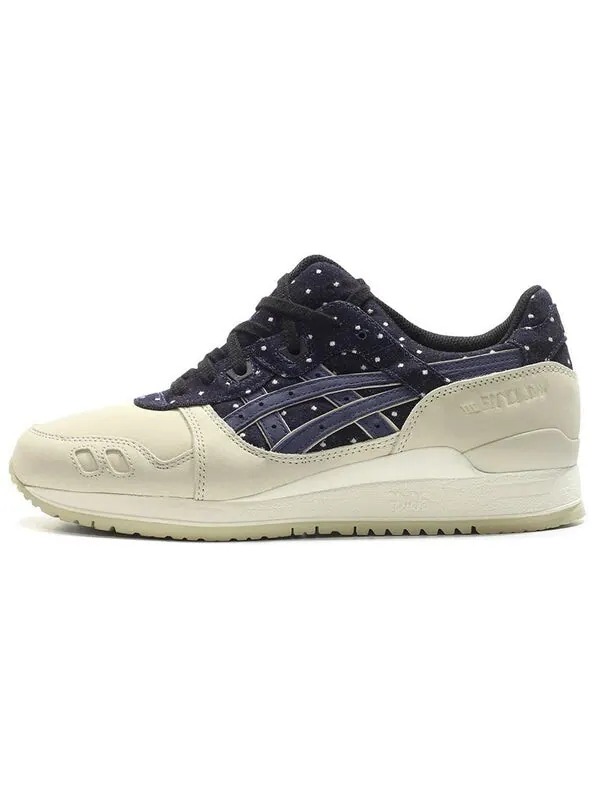 Кроссовки гель лайт 3 Asics — изображение 2 из 2, белый/синий