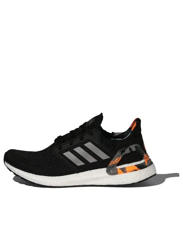 Кроссовки ультрабуст 20 Adidas — изображение 1 из 4, черный/серый/оранжевый