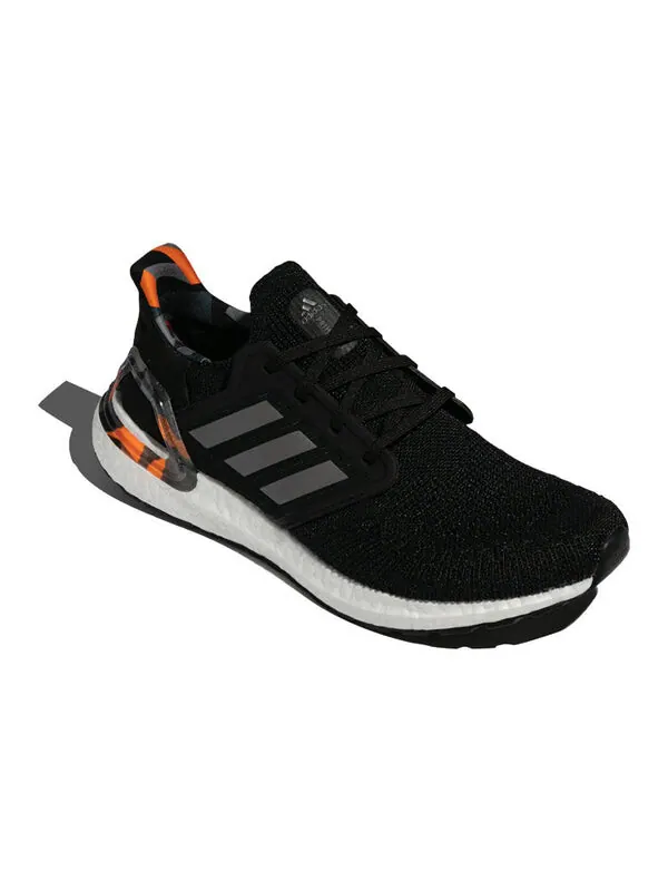 Кроссовки ультрабуст 20 Adidas — изображение 3 из 4, черный/серый/оранжевый