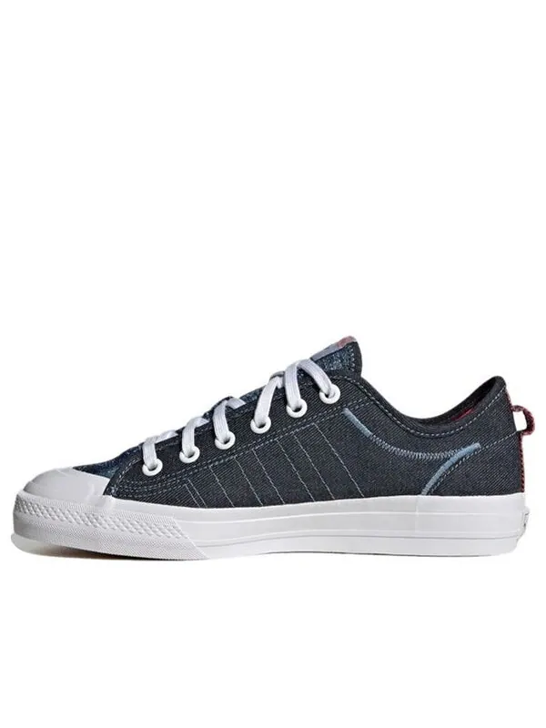 Кроссовки nizza rf низкие Adidas — изображение 1 из 4, синий/белый