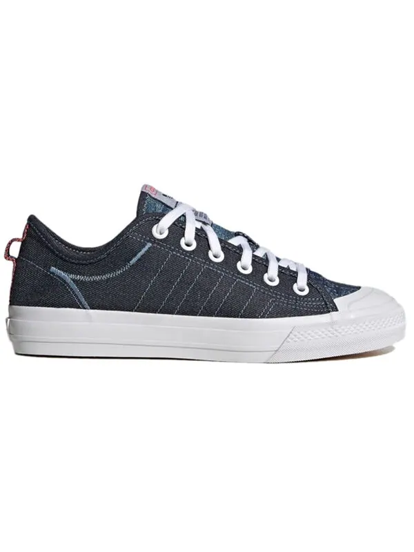 Кроссовки nizza rf низкие Adidas — изображение 2 из 4, синий/белый