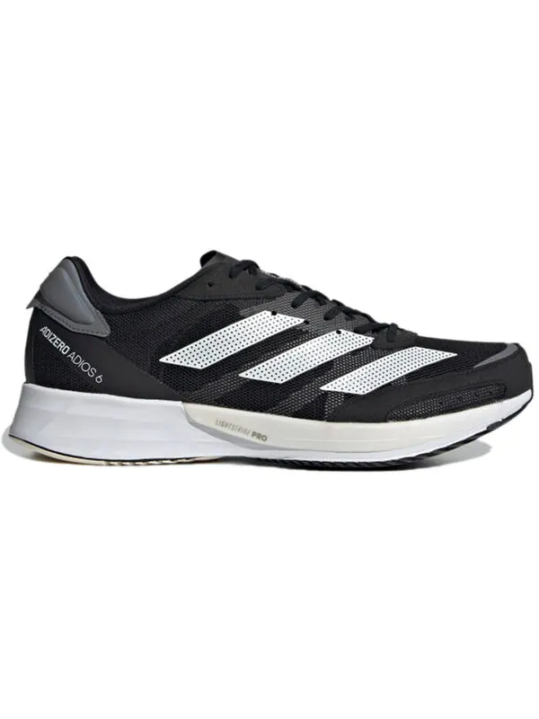 Кроссовки adizero adios 6 'black white' Adidas — изображение 2 из 4, черный/белый