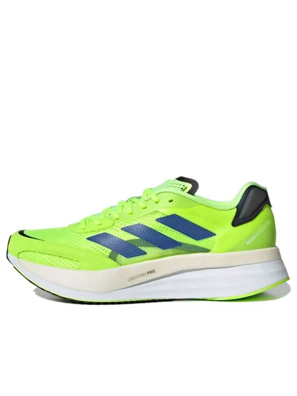 Кроссовки adizero boston 10 Adidas — изображение 1 из 4, зеленый