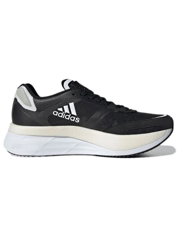 Кроссовки adizero boston 10 Adidas — изображение 2 из 4, черный/белый