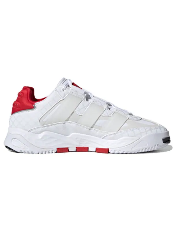 Кроссовки оригиналы niteball Adidas — изображение 2 из 4, белый/красный
