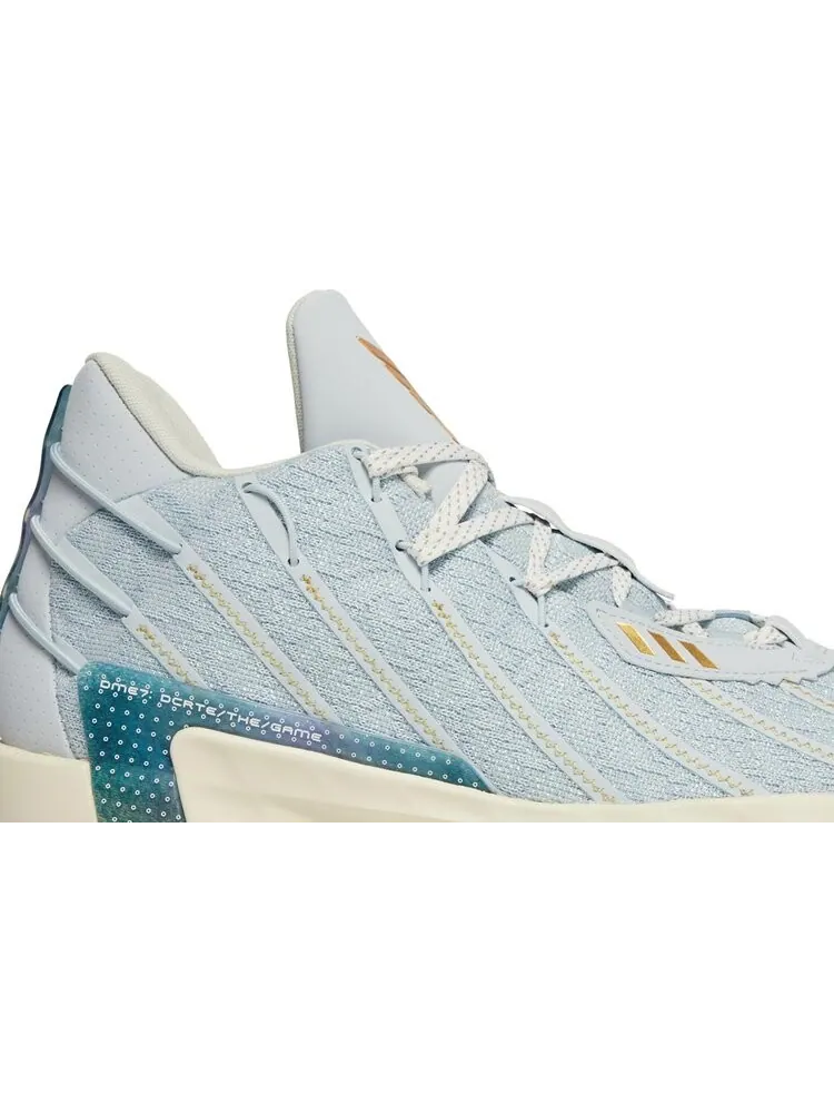 Кроссовки Adidas Dame 7 — изображение 2 из 8, синий