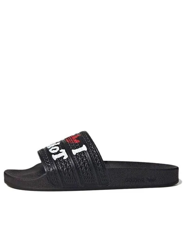 Тапочки originals adilette slides slippers black Adidas