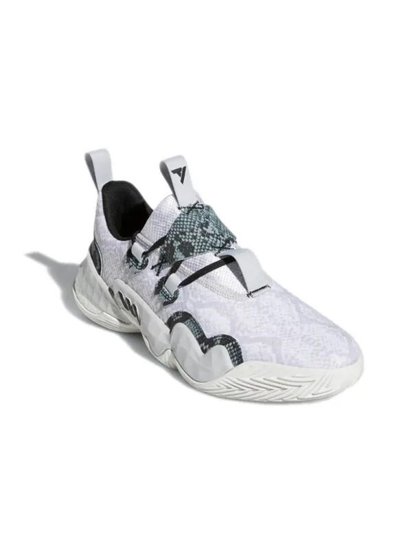 Кроссовки trae young 1 'snakeskin' Adidas — изображение 4 из 4, белый/черный