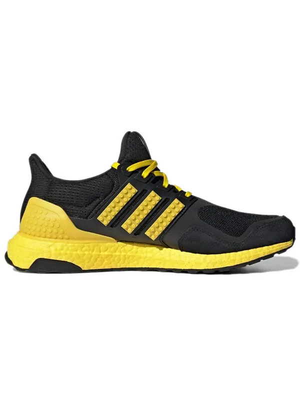 Кроссовки lego x ultraboost днк Adidas — изображение 2 из 4, черный/желтый