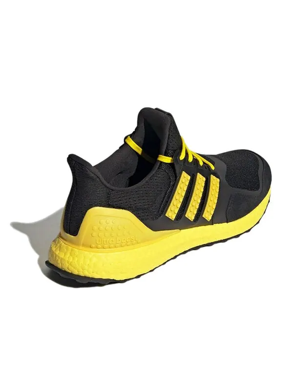 Кроссовки lego x ultraboost днк Adidas — изображение 3 из 4, черный/желтый