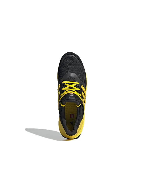 Кроссовки lego x ultraboost днк Adidas — изображение 4 из 4, черный/желтый