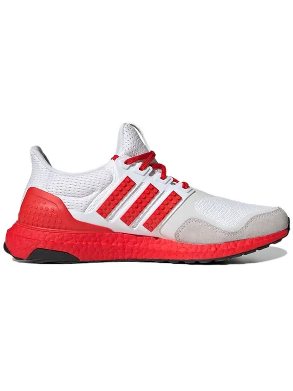 Кроссовки lego x ultraboost Adidas — изображение 2 из 4, белый/красный