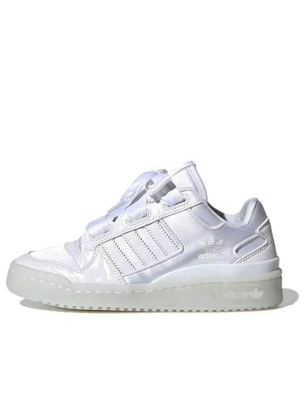 Кроссовки форум атласные низкие j Adidas — изображение 1 из 4, белый