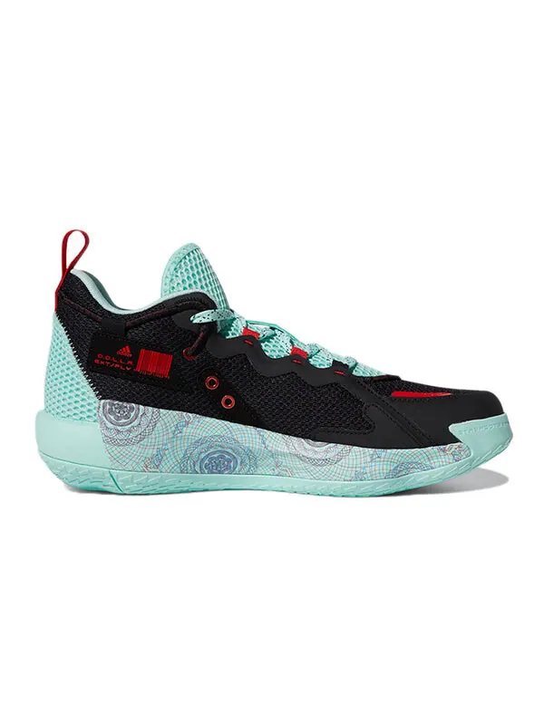 Кроссовки дама 7 extply Adidas — изображение 2 из 4, черный/зеленый