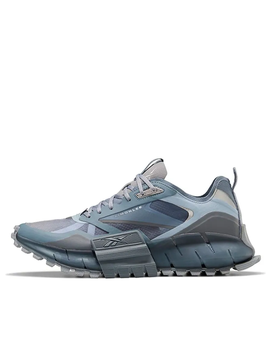 Спортивные кроссовки Reebok Ximon Lee x Zig Kinetica Horizon Edge 'Snake Pack - Metallic Grey Navy' — изображение 1 из 6