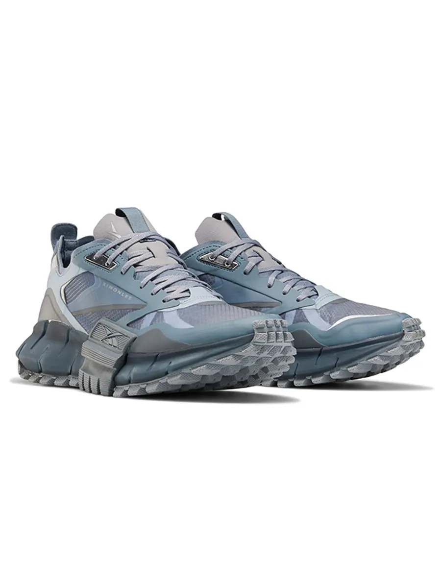 Спортивные кроссовки Reebok Ximon Lee x Zig Kinetica Horizon Edge 'Snake Pack - Metallic Grey Navy' — изображение 3 из 6