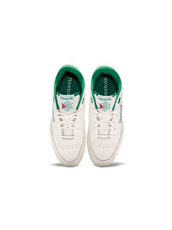 Кроссовки club c mid 2 vintage 'chalk glen green' Reebok — изображение 4 из 4, белый