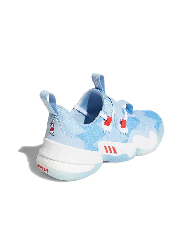 Кроссовки trae young 1 Adidas — изображение 4 из 4, синий/белый-красный