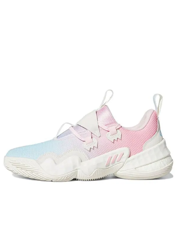 Кроссовки trae young 1 Adidas — изображение 1 из 4, синий/розовый