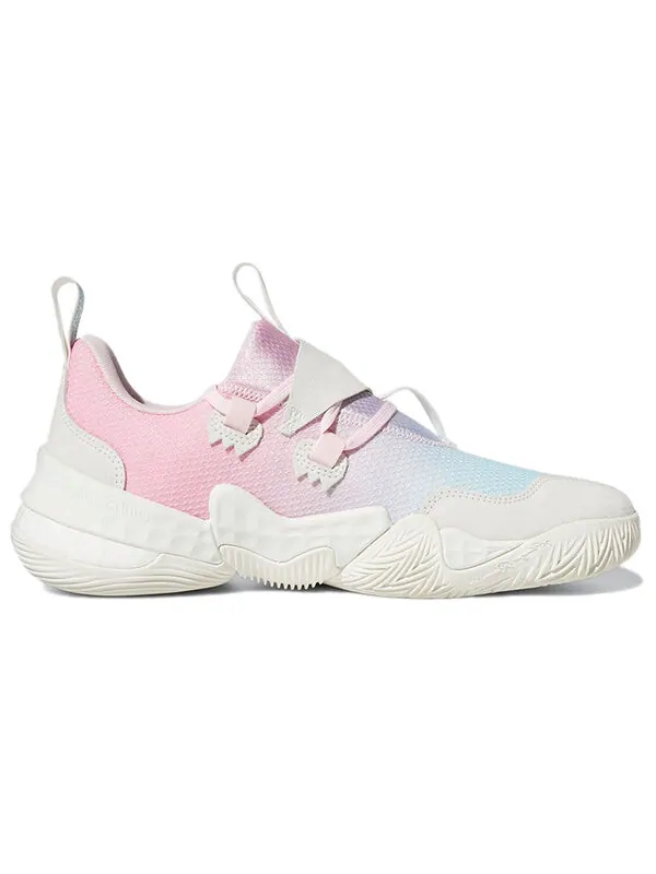 Кроссовки trae young 1 Adidas — изображение 2 из 4, синий/розовый