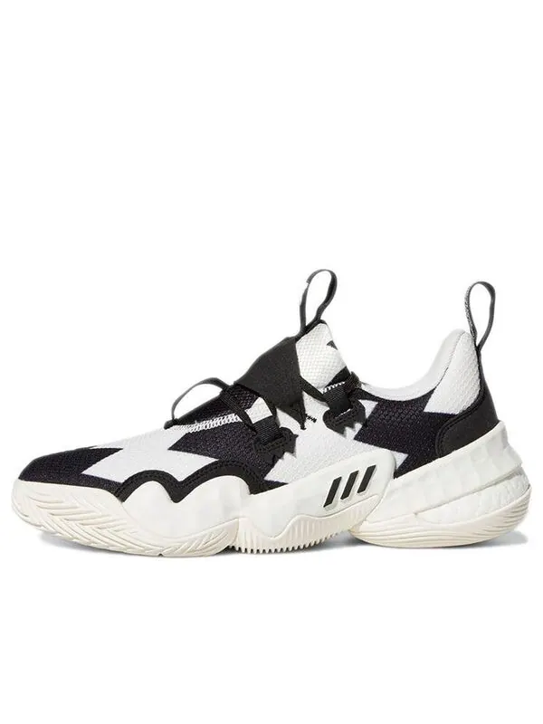 Кроссовки trae young 1 Adidas — изображение 1 из 4, черный/белый