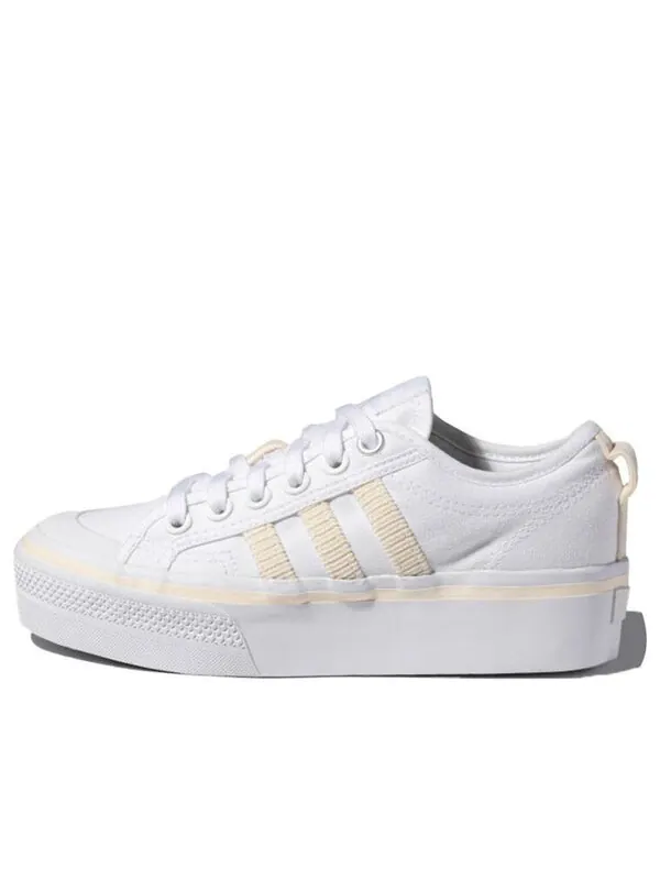 Кроссовки nizza platform Adidas — изображение 1 из 4, белый