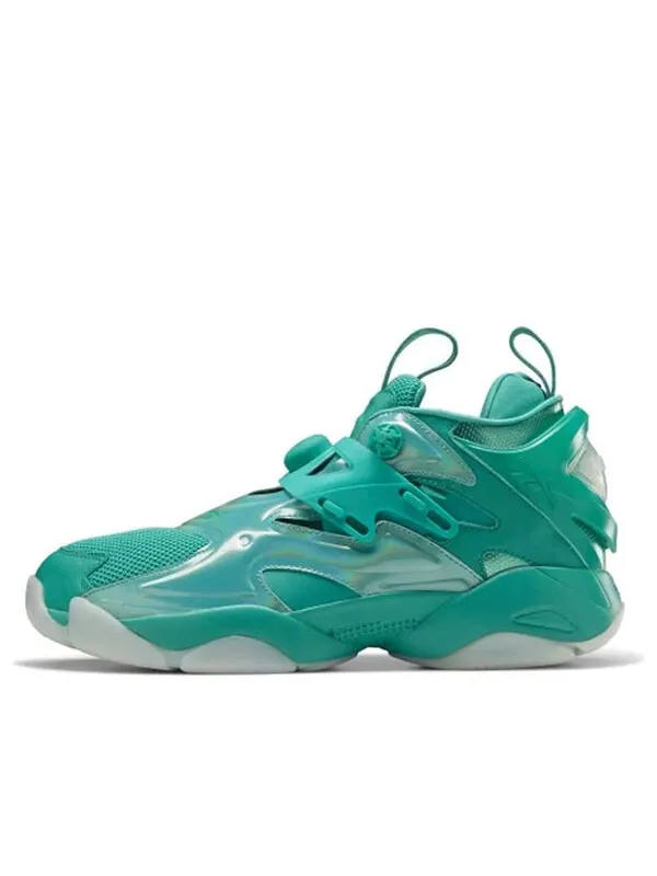 Кроссовки juun j x pump court 'emerald metallic' Reebok — изображение 1 из 4, зеленый