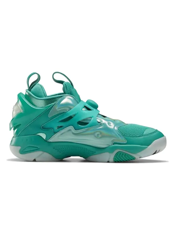 Кроссовки juun j x pump court 'emerald metallic' Reebok — изображение 2 из 4, зеленый