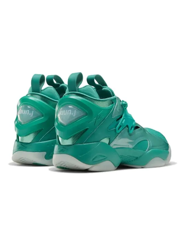 Кроссовки juun j x pump court 'emerald metallic' Reebok — изображение 4 из 4, зеленый