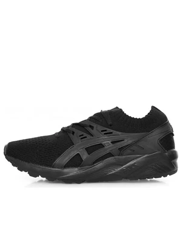Кроссовки гелевые каяно кроссовки вязаные Asics — изображение 1 из 4, черный