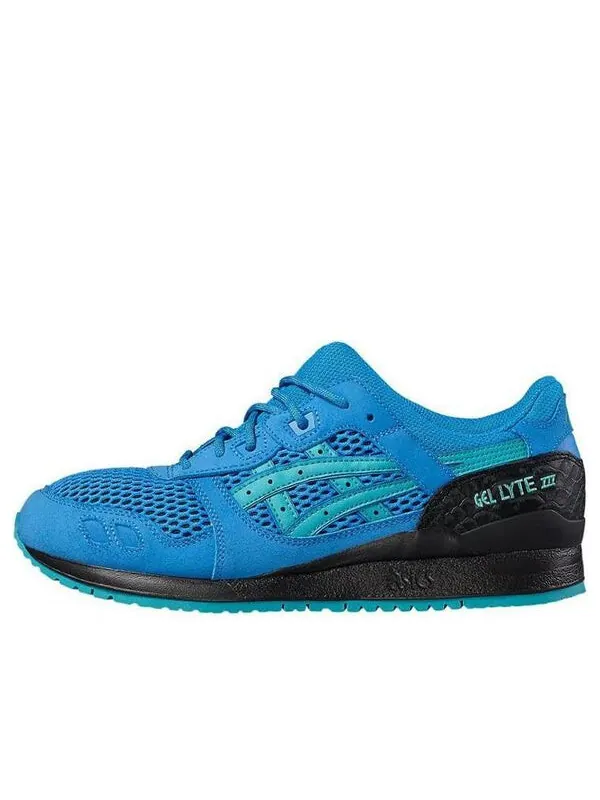 Кроссовки гель лайт 3 нс кроссовки Asics — изображение 1 из 1, синий/черный