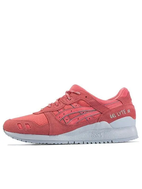 Кроссовки гель лайт 3 Asics — изображение 1 из 4, красный/белый