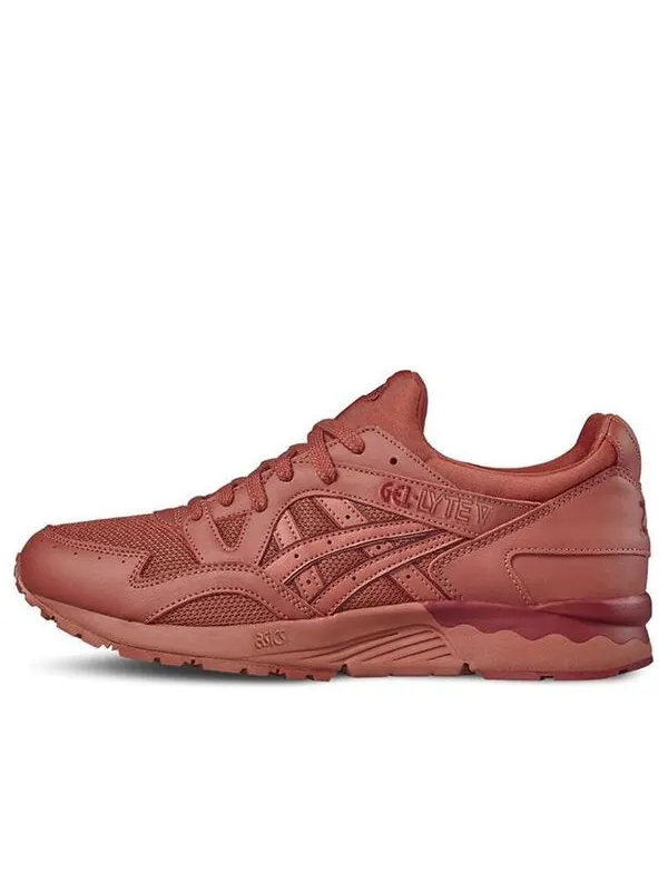 Кроссовки gel lyte 5 cozy износостойкие коричневые красные Asics — изображение 1 из 4, коричнево-красный