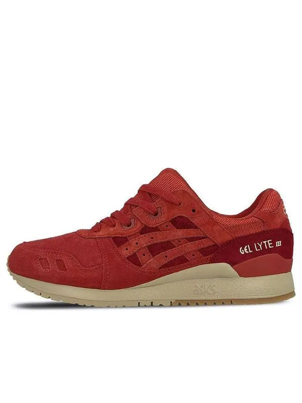 Кроссовки гель лайт iii Asics — изображение 1 из 4, красный
