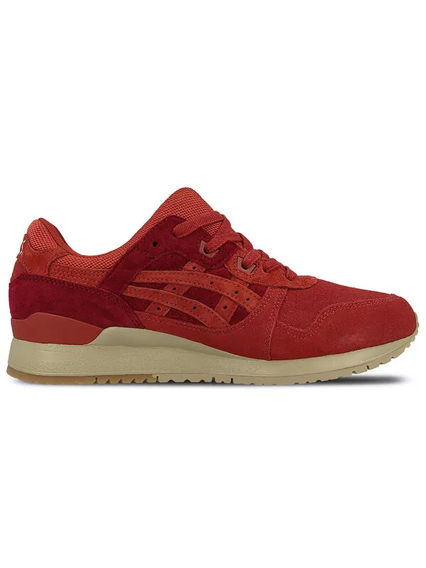 Кроссовки гель лайт iii Asics — изображение 2 из 4, красный
